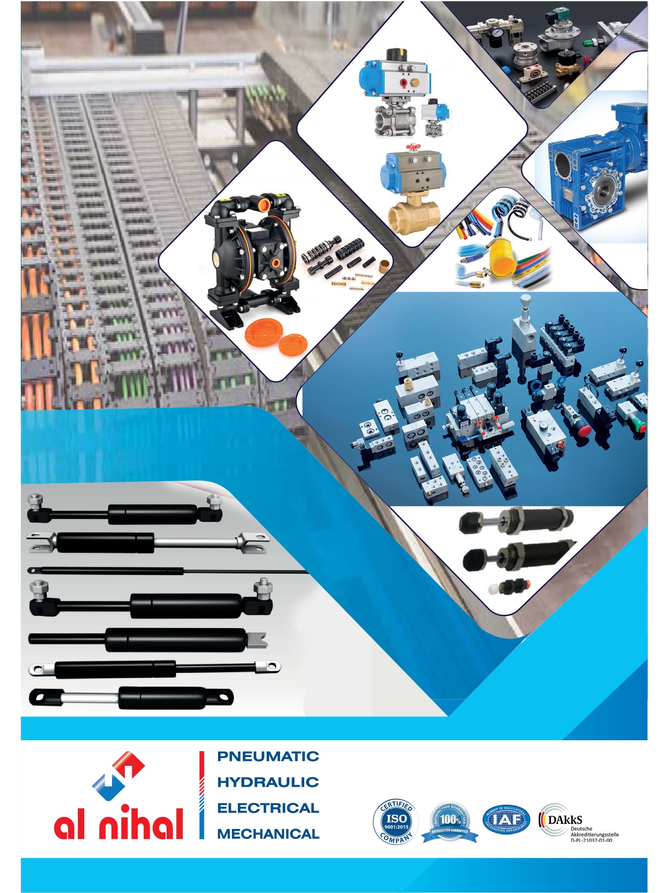 Pneumatic, Electrical, Mechanical,plumbing and Hydraulic equipments in switchgear applications, Industrial Automation Applications,